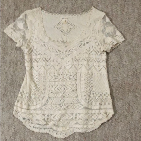 Extra small cream top - Picture 2 of 3